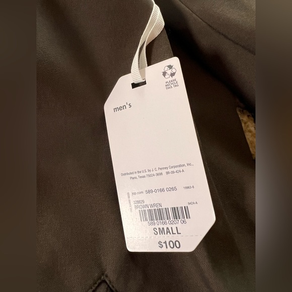 NWT Men’s STYLUS Brown Wren Active Comfort Blazer Sport Coat size SMALL - Picture 10 of 12